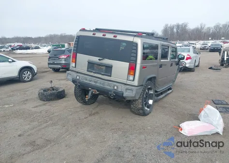 2004 Hummer H2 z USA, uszkodzony, nr VIN 5GRGN23U04H102110